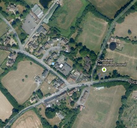 Sattelite image of Chelsfield