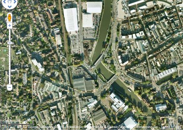 Sattelite image of Maidstone