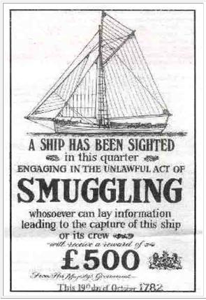 news reports of smuggling and smugglers